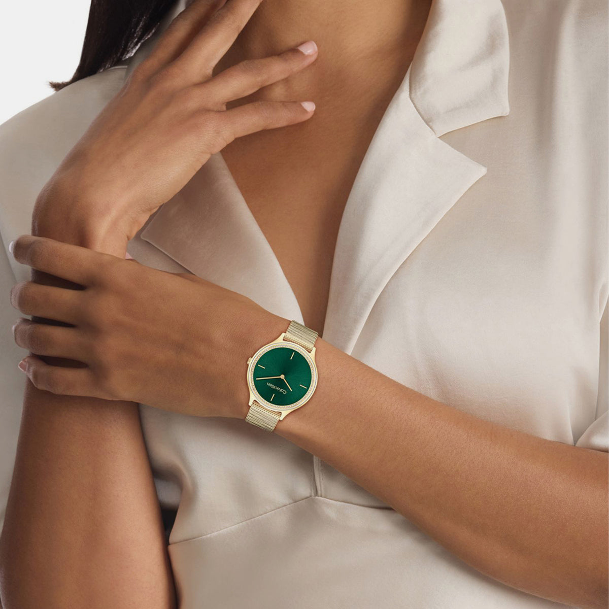 Calvin Klein Stainless Steel Round watch