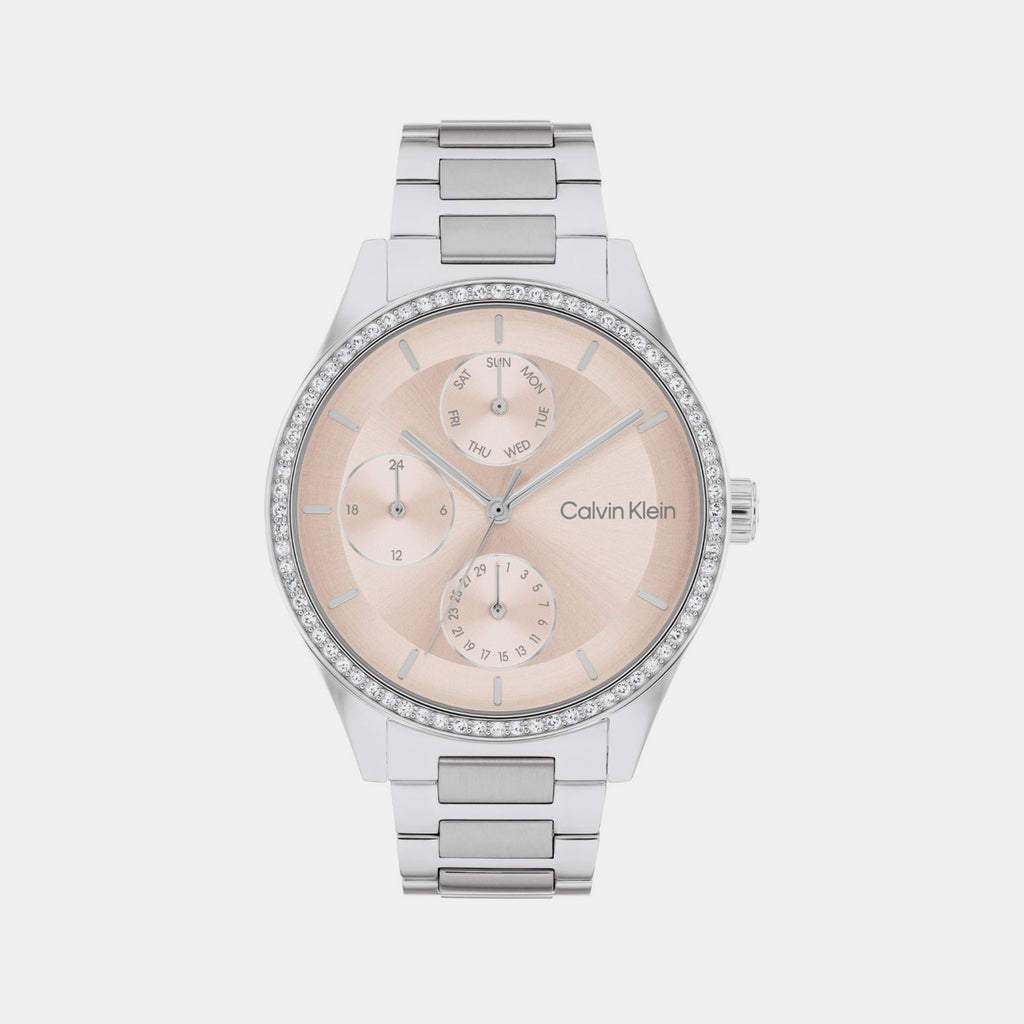 Calvin Klein Round Blush Multi-Function watch