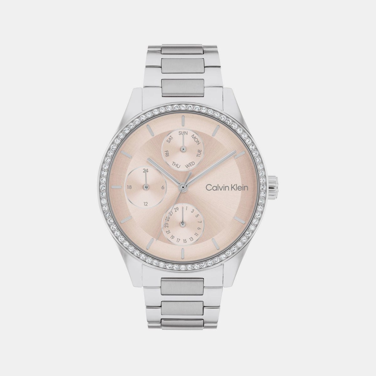Calvin Klein Round Blush Multi-Function watch