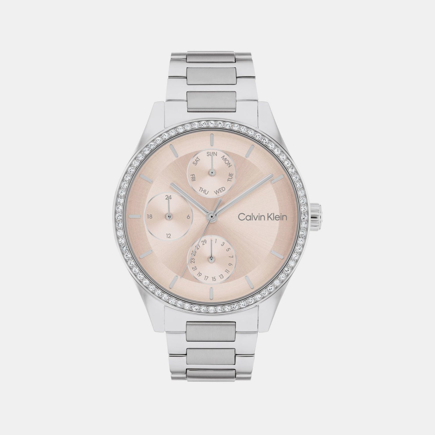 Calvin Klein Round Blush Multi-Function watch