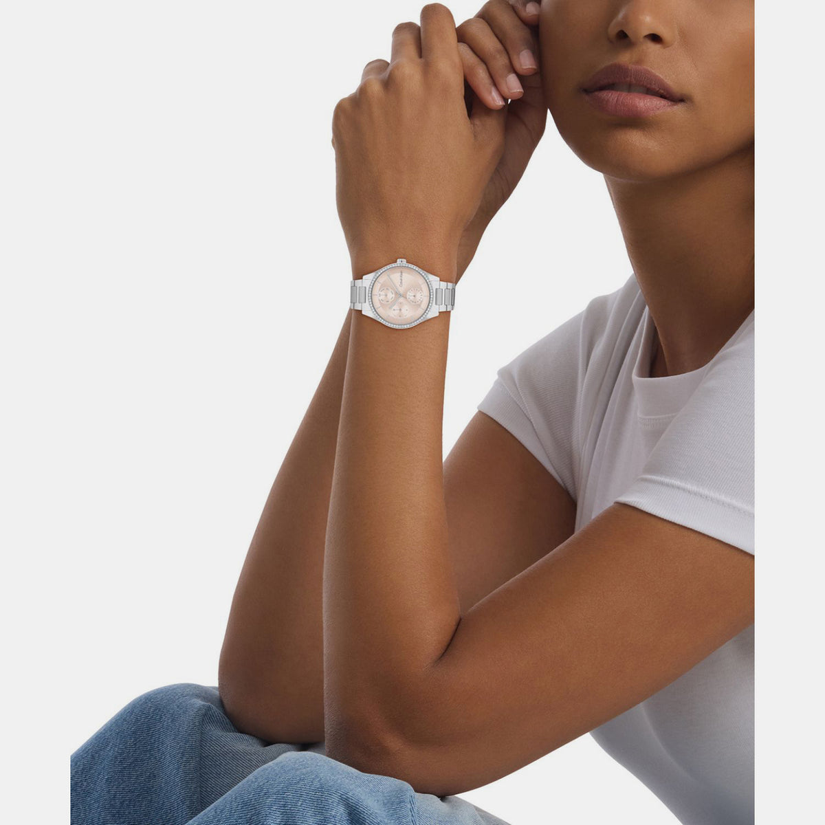 Calvin Klein Stainless Steel Round watch