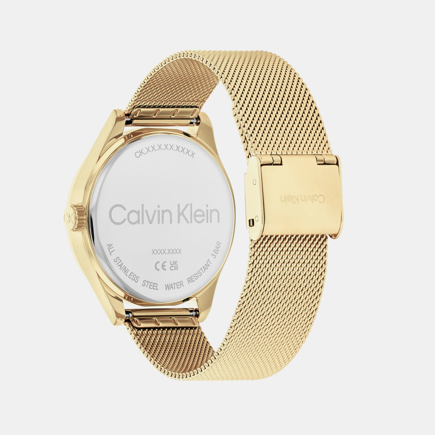 Calvin Klein Women Round Gold watch