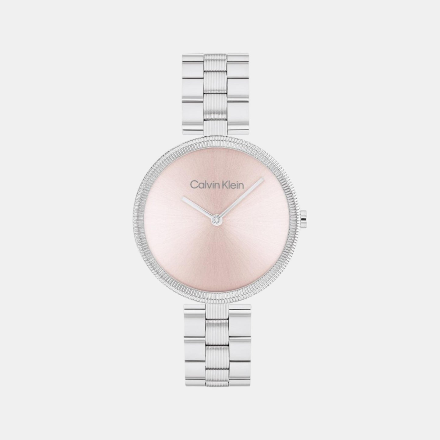 Quartz Women Analog Light Blush Stainless Steel Watch 25100015