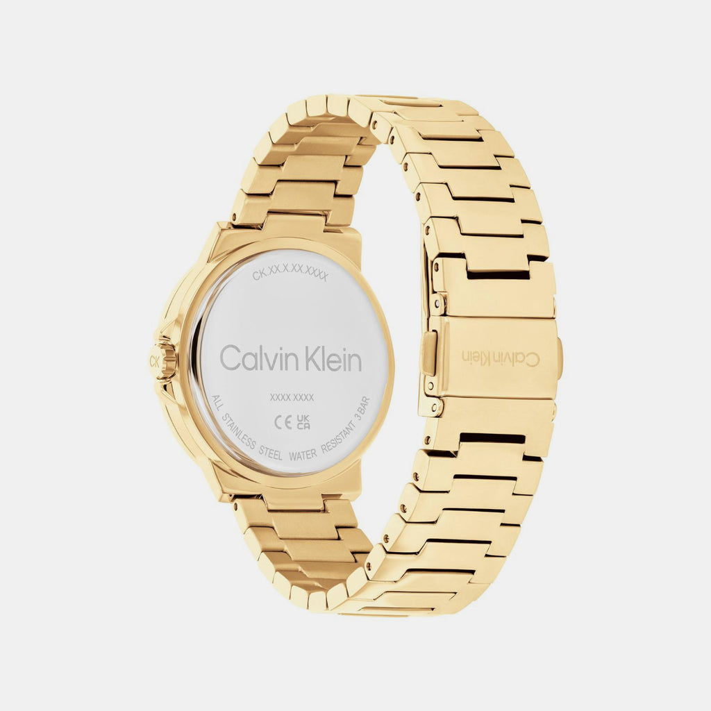 Calvin Klein Women Round Silver watch