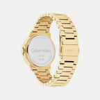 Calvin Klein Women Round Silver watch