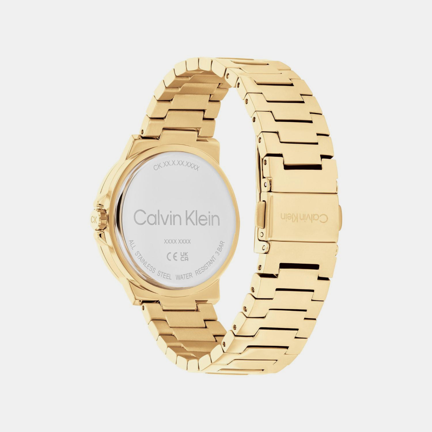 Calvin Klein Women Round Silver watch