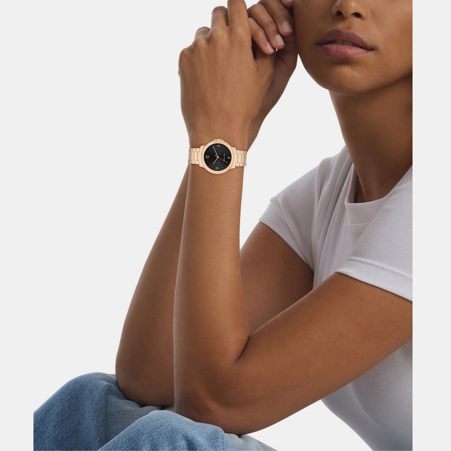 Calvin Klein Stainless Steel Round watch