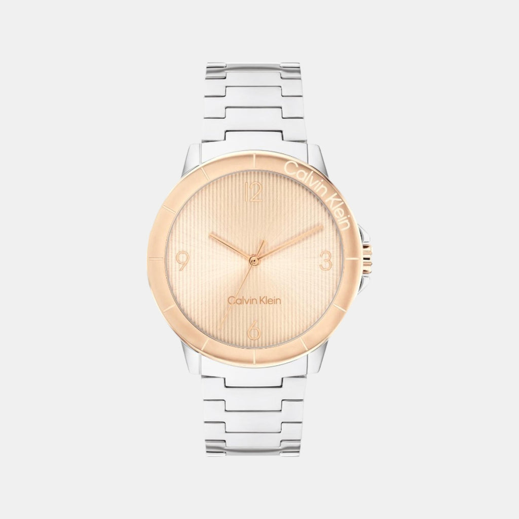 Calvin Klein Round Carnation Gold Analog watch