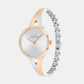 Women Quartz Silver Dial Analog Stainless Steel Watch 25100028