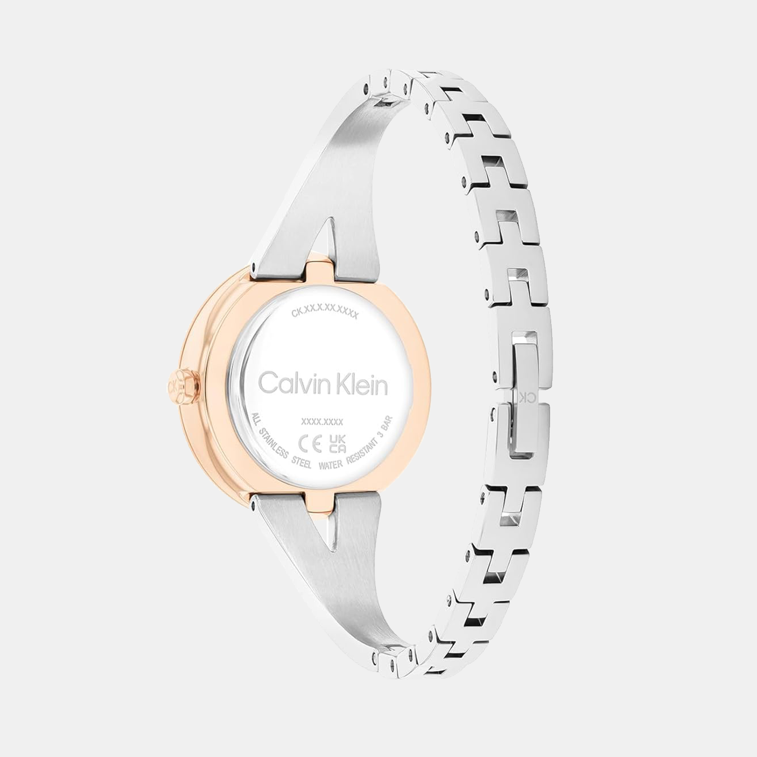 Calvin Klein Women Round Silver watch
