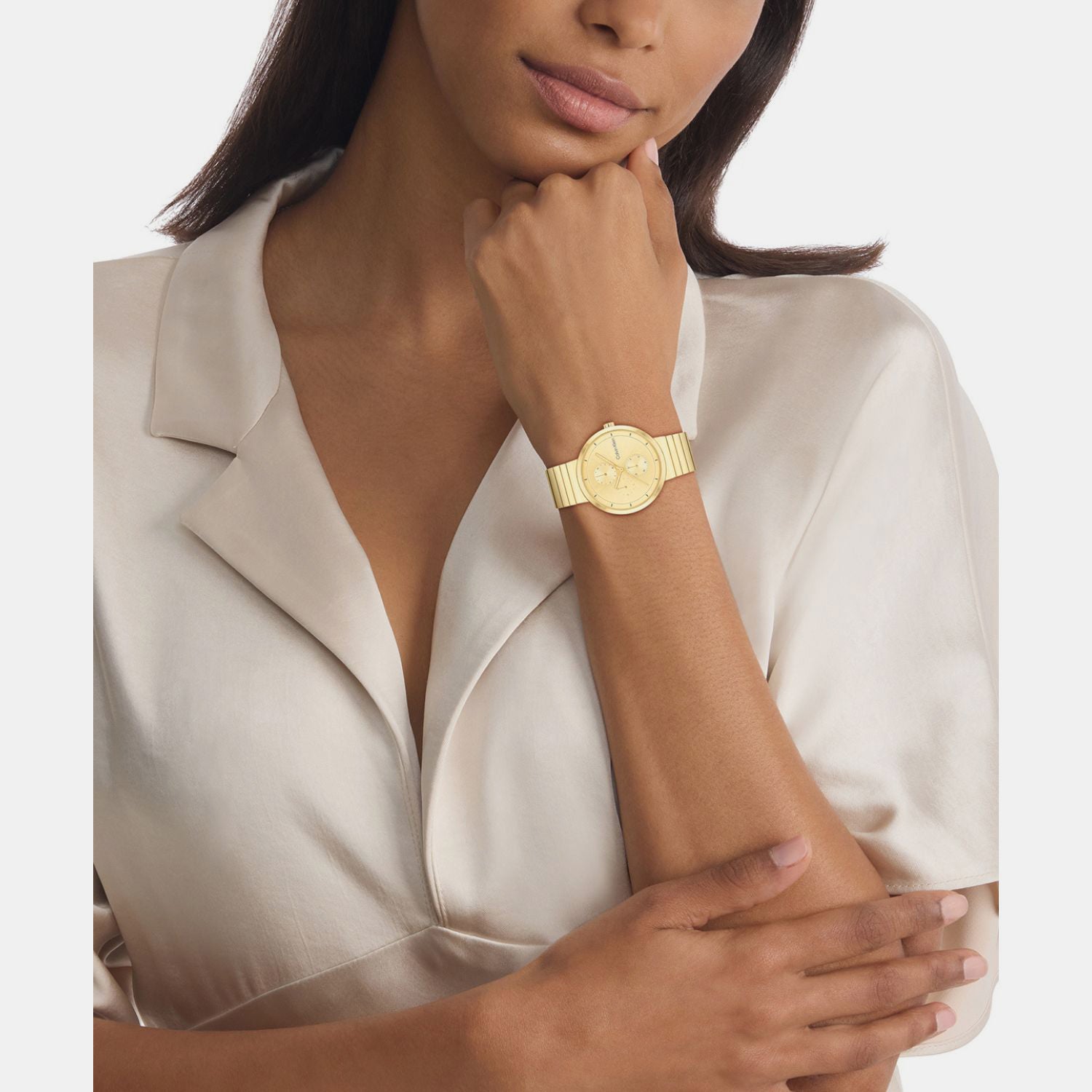 Calvin Klein Stainless Steel Round watch