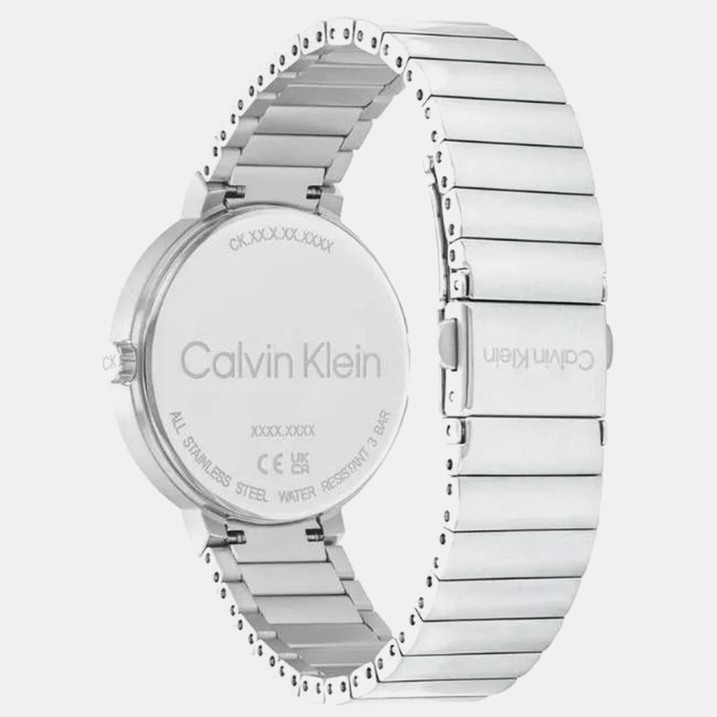 Create Women Quartz Blue Dial Multi-Function Stainless Steel Watch 25100032