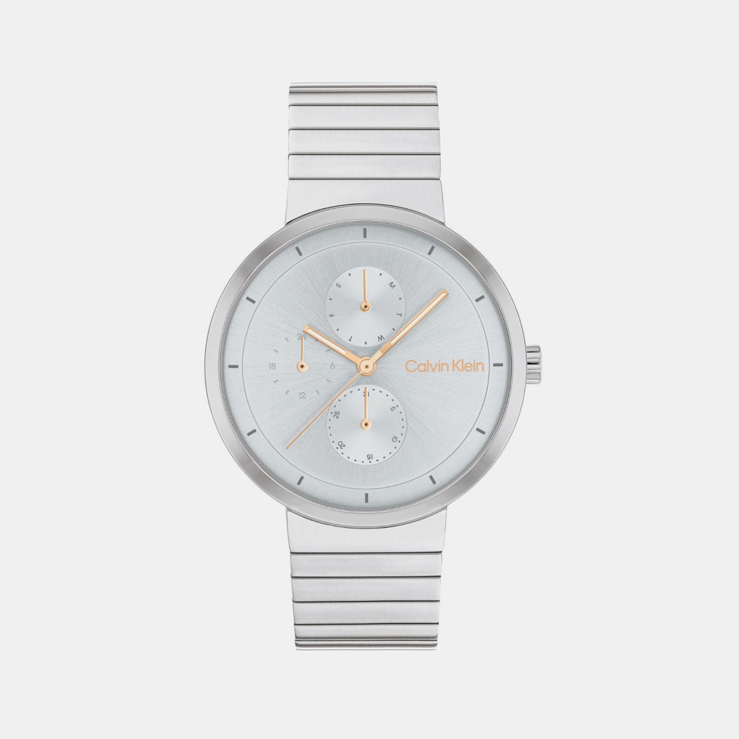 Calvin Klein Round Ice Blue Multi-Function watch