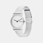 Ck Feel Women Quartz Silver Dial Analog Stainless Steel Watch 25100033