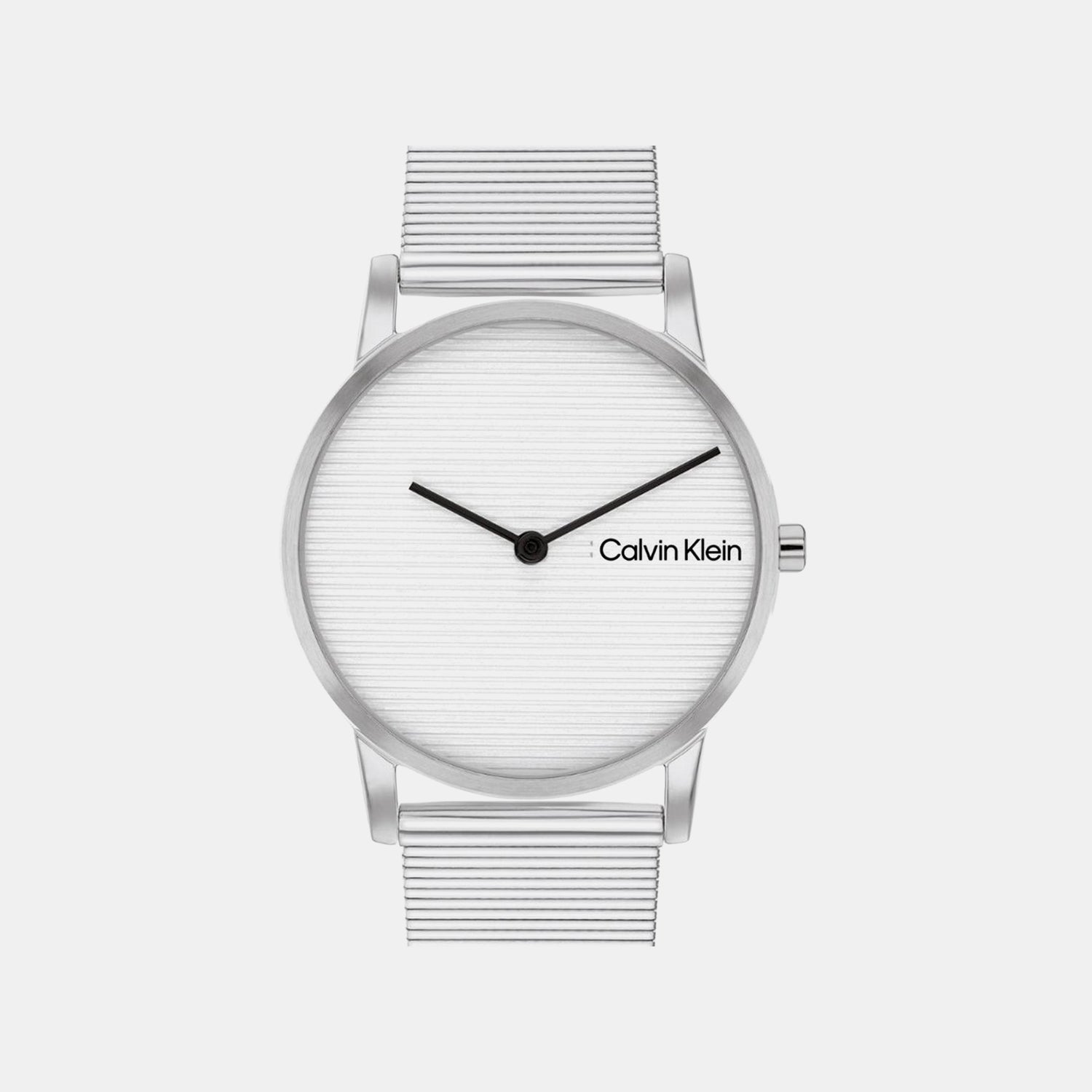 Ck Feel Women Quartz Silver Dial Analog Stainless Steel Watch 25100033