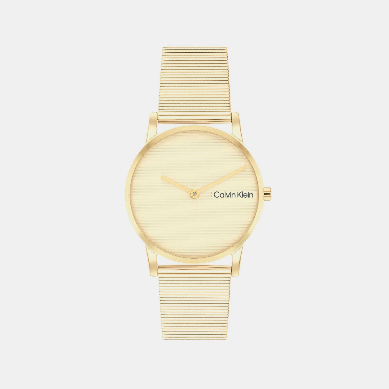 Calvin Klein Round Light Gold Analog watch