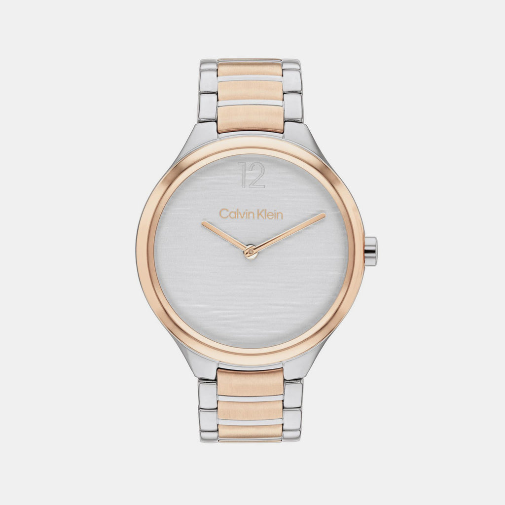 Calvin Klein Round Silver Analog watch