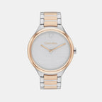 Calvin Klein Round Silver Analog watch