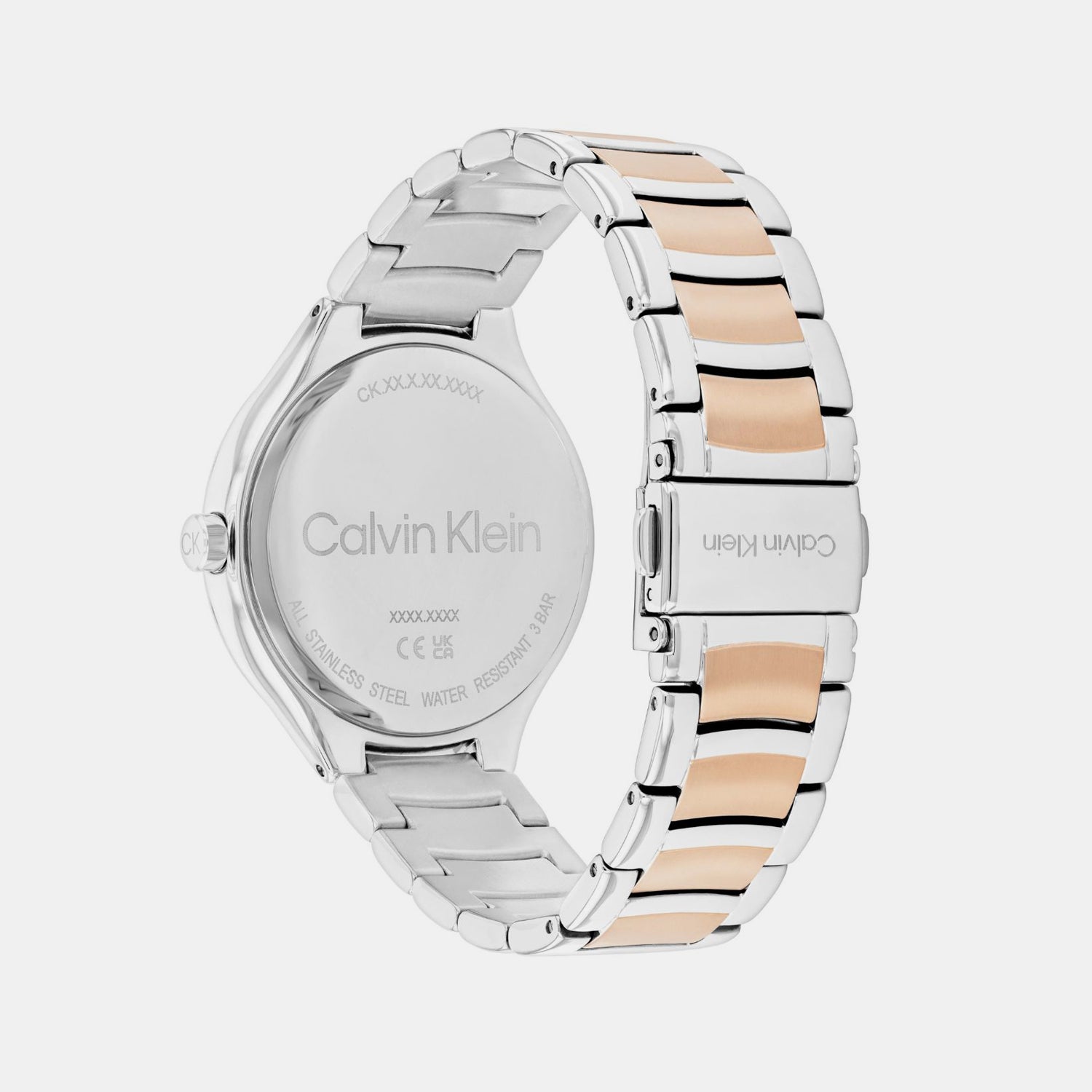 Calvin Klein Women Round Silver watch