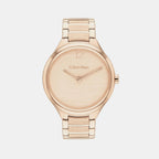 Calvin Klein Round Carnation Gold Analog watch