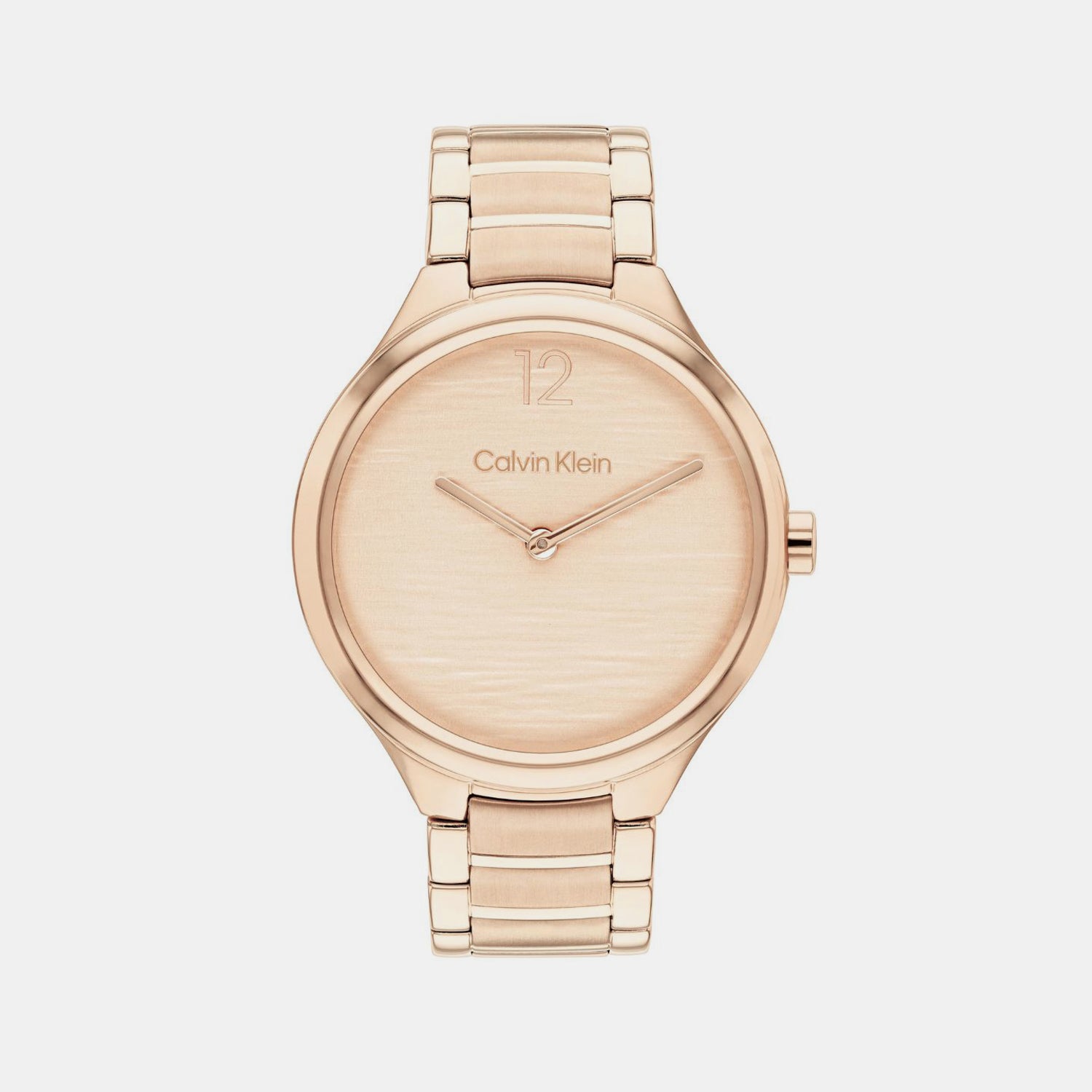 Calvin Klein Round Carnation Gold Analog watch