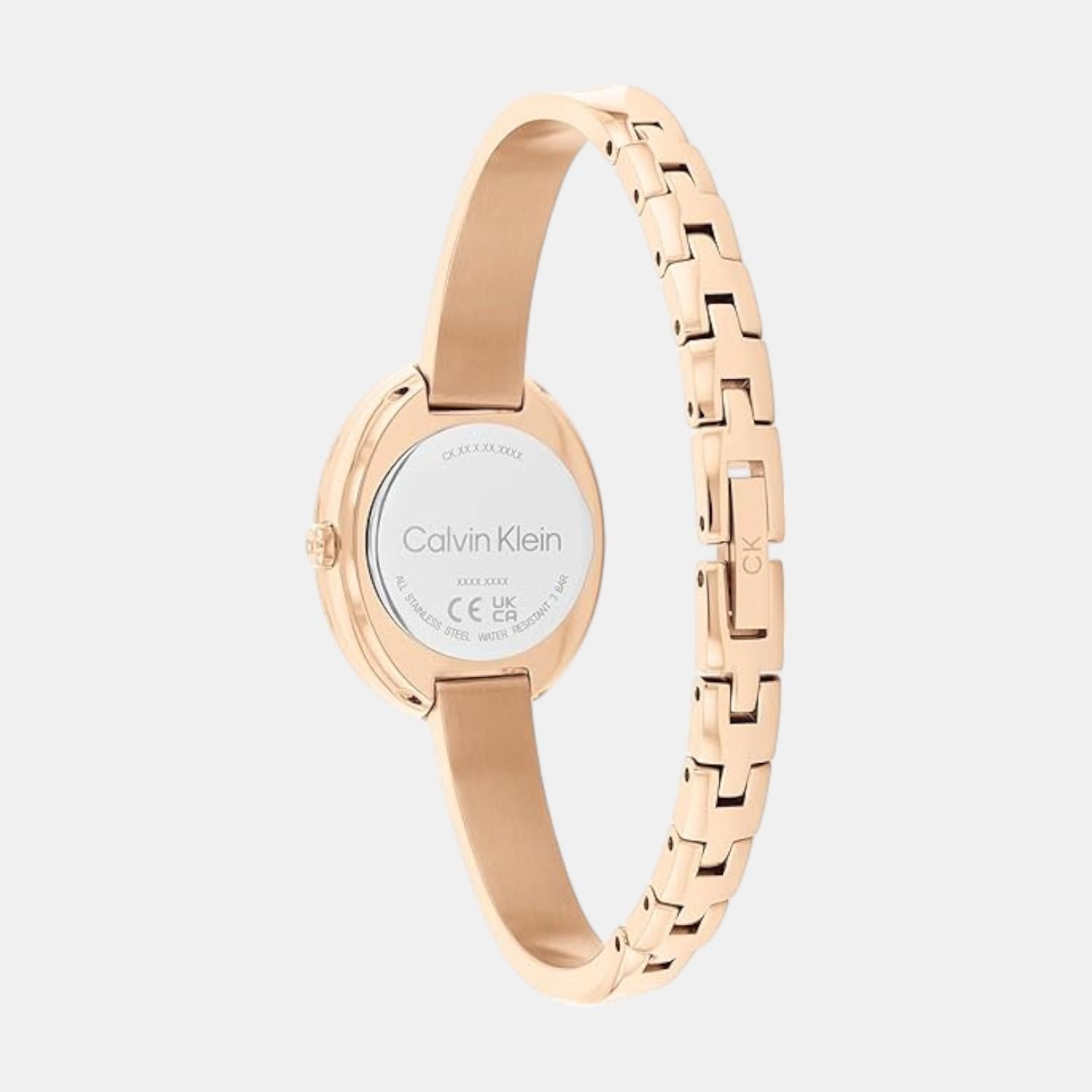 Twisted Bezel Women Quartz Black Dial Analog Stainless Steel Watch 25100057