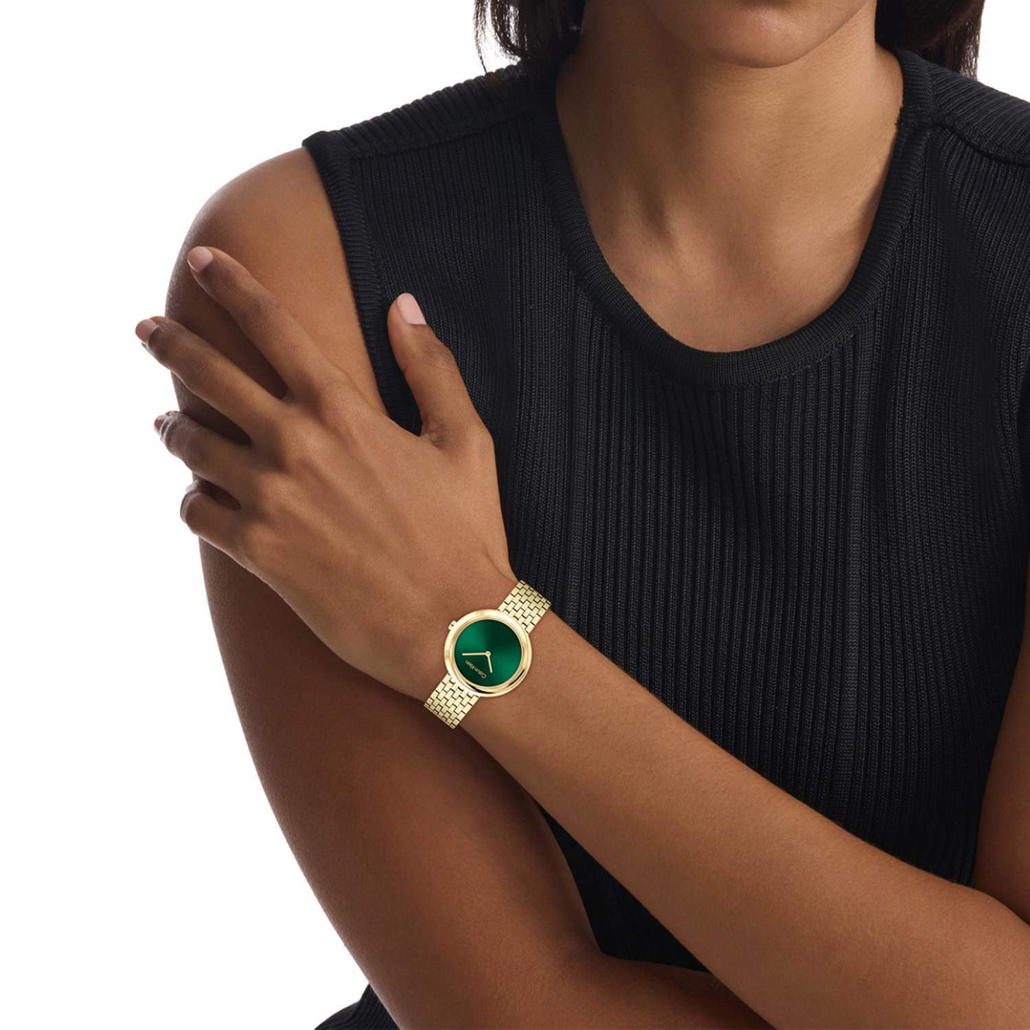 Calvin Klein Stainless Steel Round watch