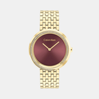 Calvin Klein Round Bronze Analog watch