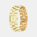 Ck Meridian Women Quartz Gold Dial Analog Stainless Steel Watch 25100089