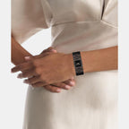 Ck Meridian Women Quartz Black Dial Analog Stainless Steel Watch 25100091