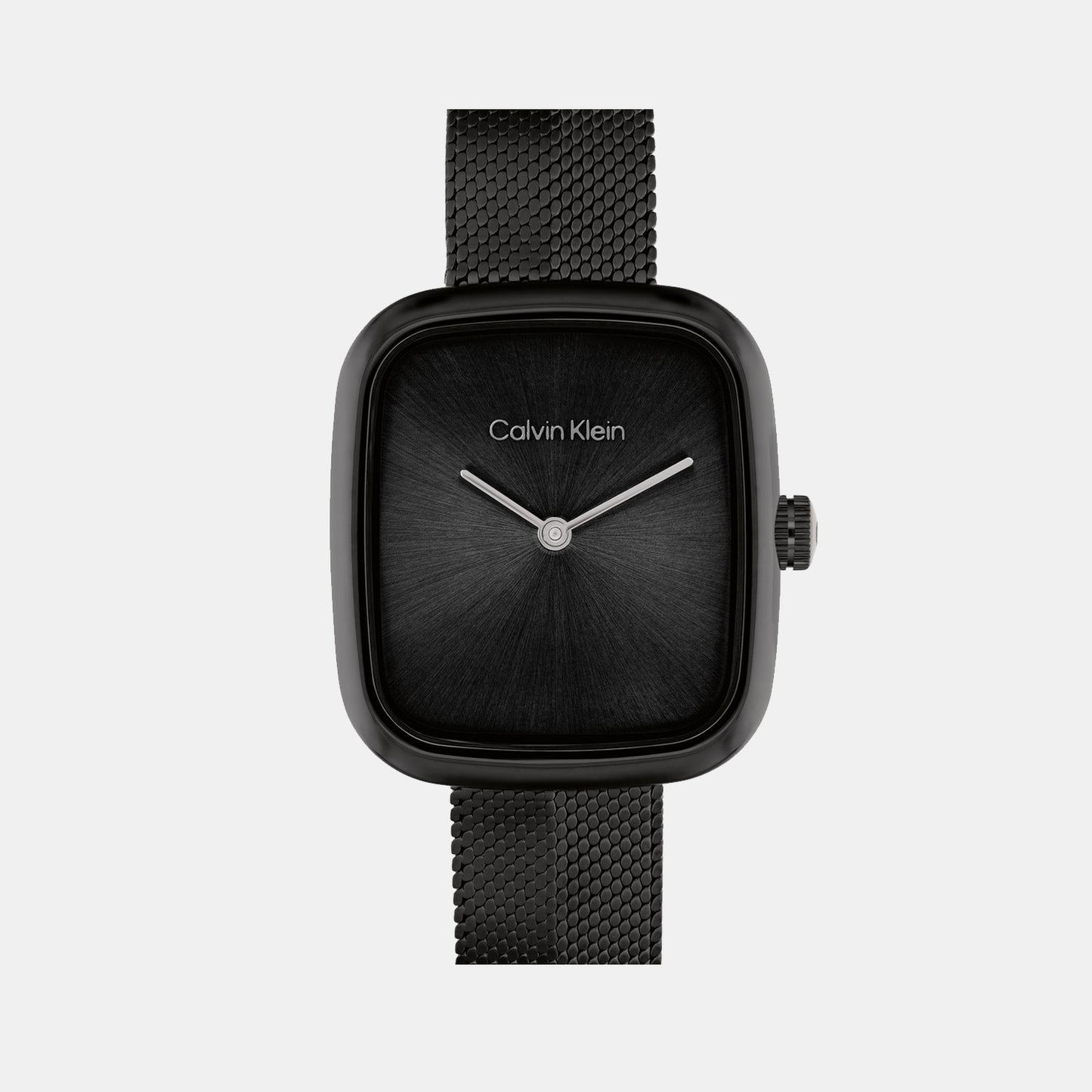 Ck Adore Women Quartz Black Dial Analog Stainless Steel Watch 25100100