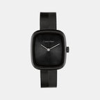 Ck Adore Women Quartz Black Dial Analog Stainless Steel Watch 25100100