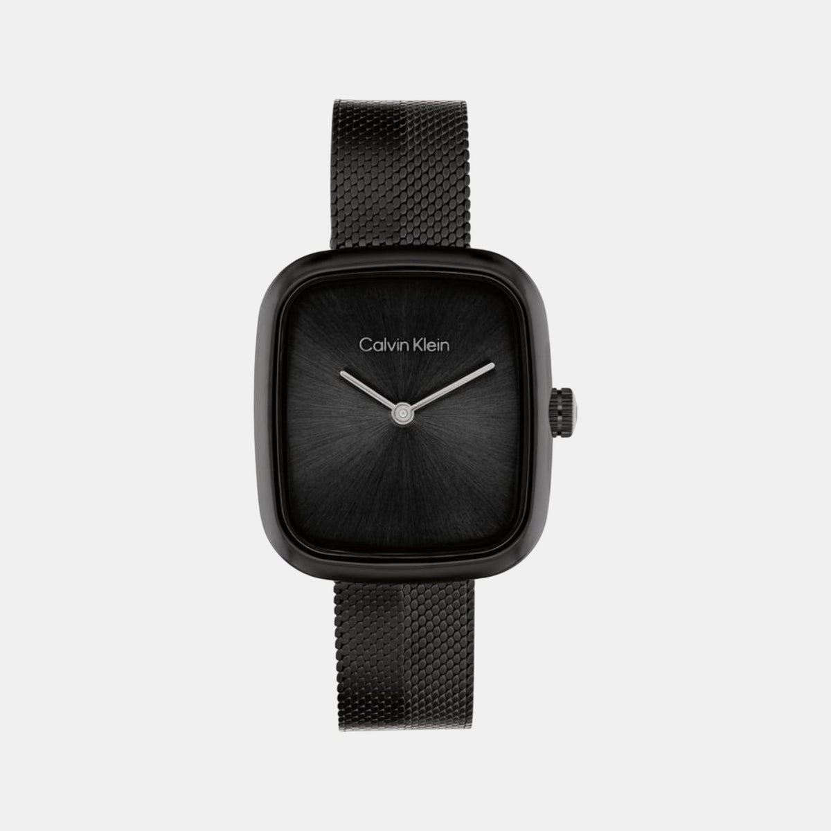 Ck Adore Women Quartz Black Dial Analog Mesh Watch 25100100