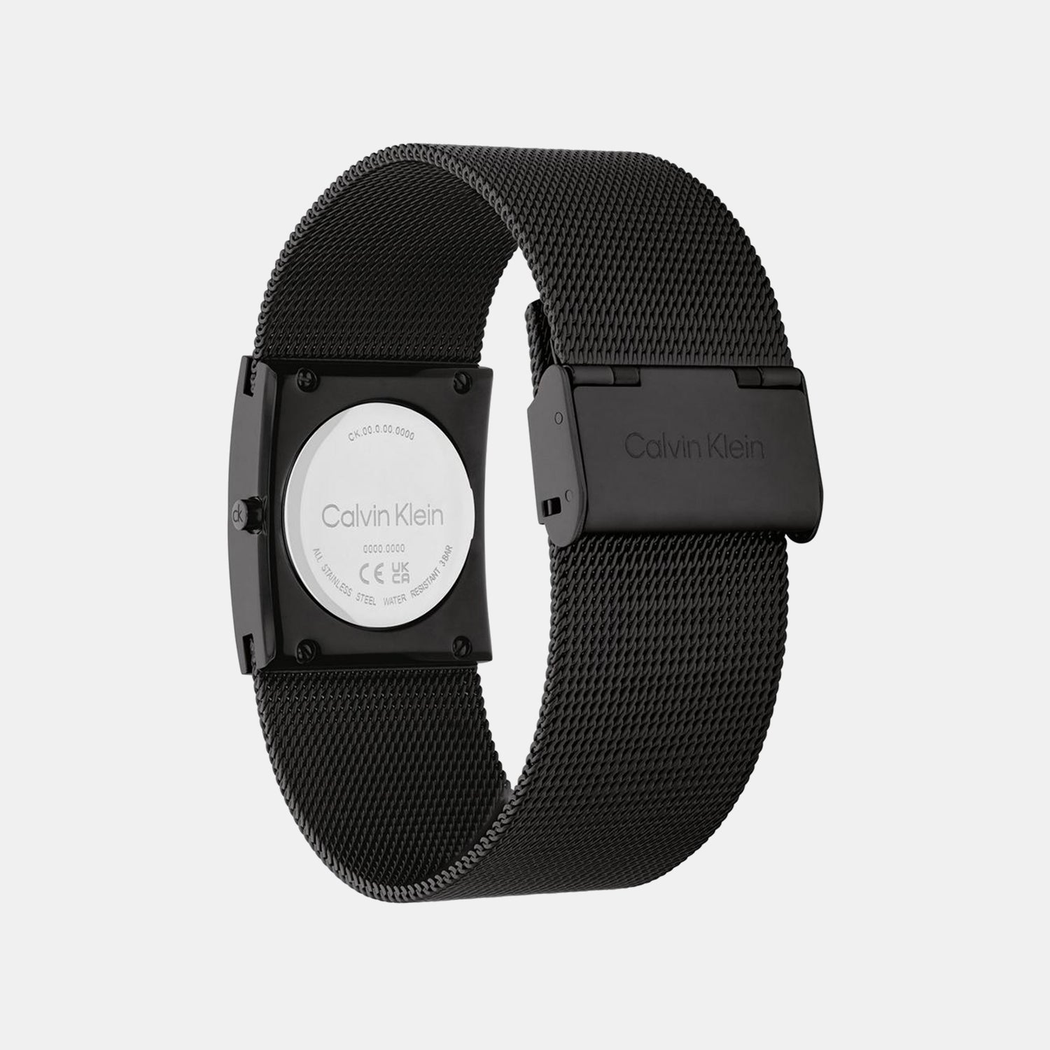 Ck Pulse Women Quartz Black Dial Analog Mesh Watch 25100109