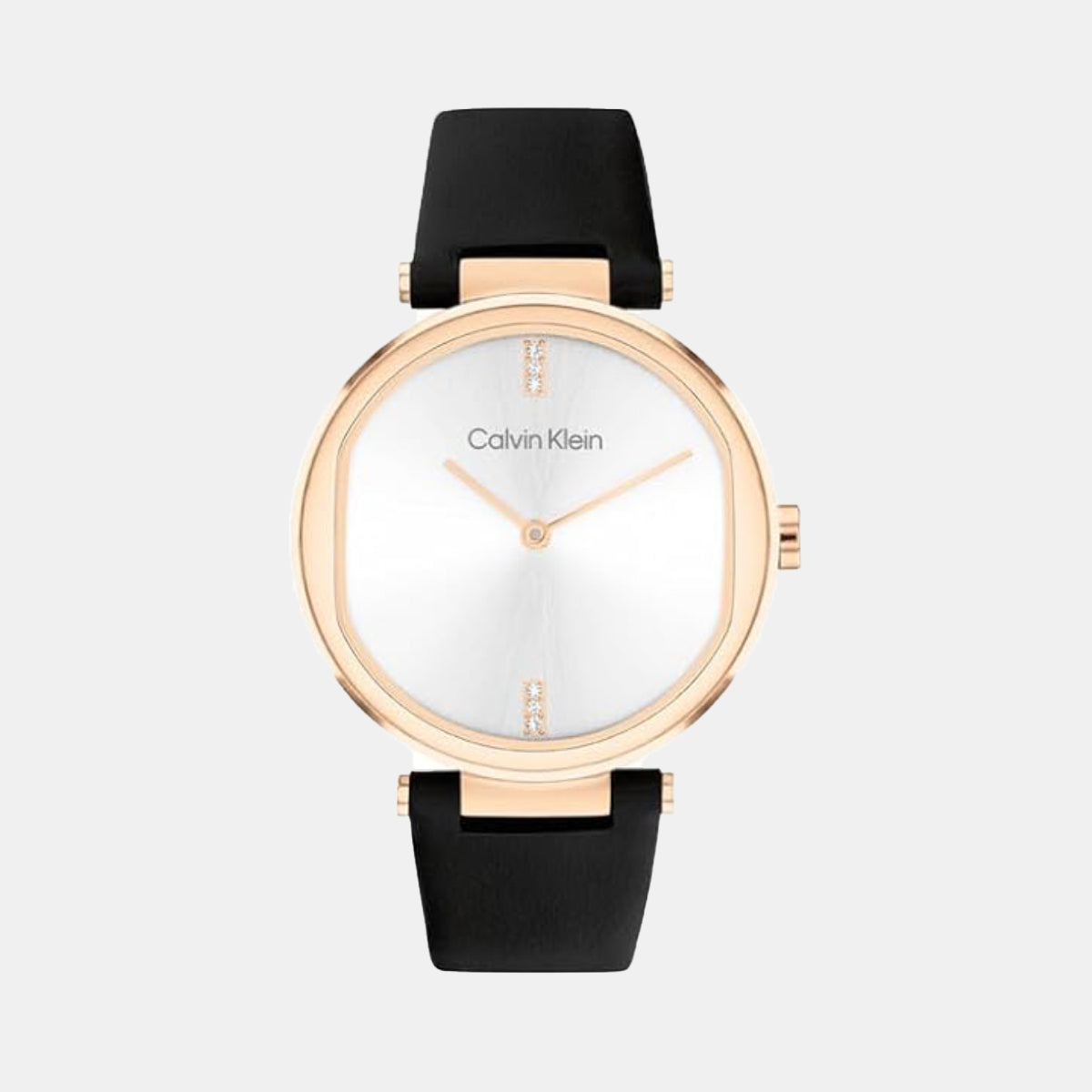 Sensations Women Quartz Silver Dial Analog Leather Watch 25100111