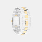 Ck Meridian Women Quartz Thin Gold Dial Analog Stainless Steel Watch 25100115