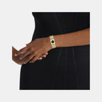 Ck Pulse Women Quartz Green Dial Analog Stainless Steel Watch 25100136