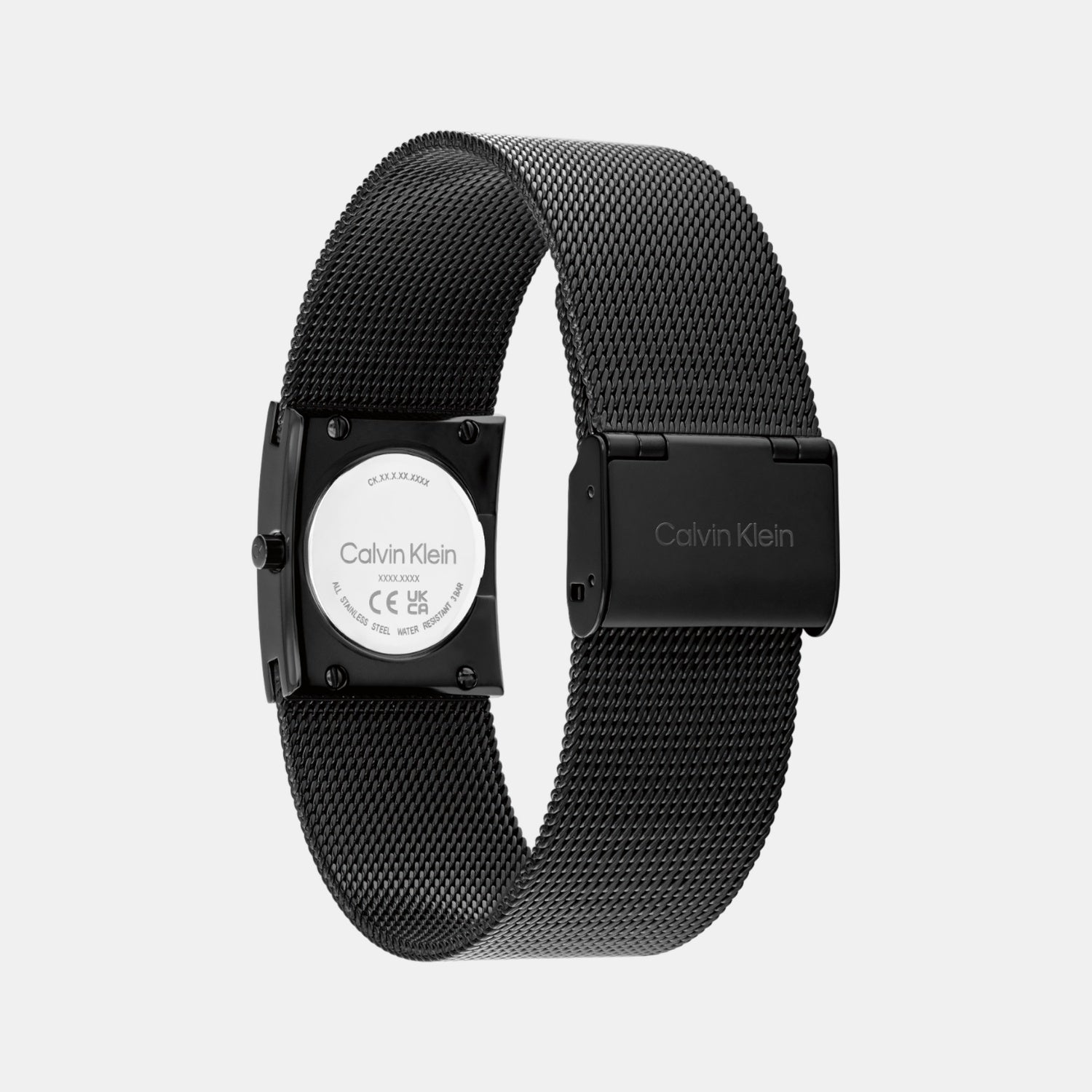 Ck Pulse Women Quartz Black Dial Analog Stainless Steel Watch 25100138