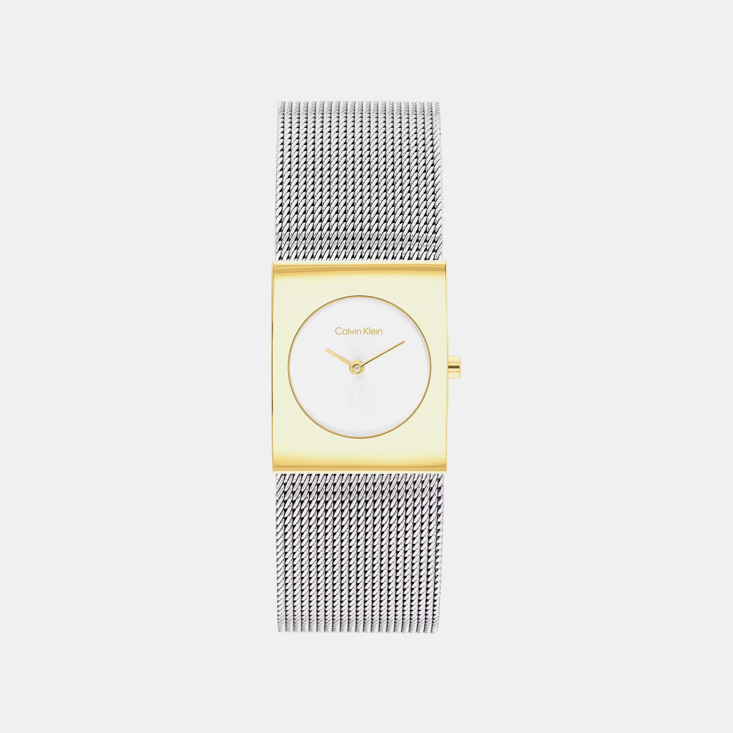 Women Quartz Silver Dial Analog Mesh Watch 25100139