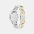 Luxe Women Quartz Black Dial Analog Stainless Steel Watch 25100171