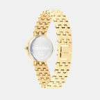 Women Quartz Black Dial Analog Stainless Steel Watch 25100187