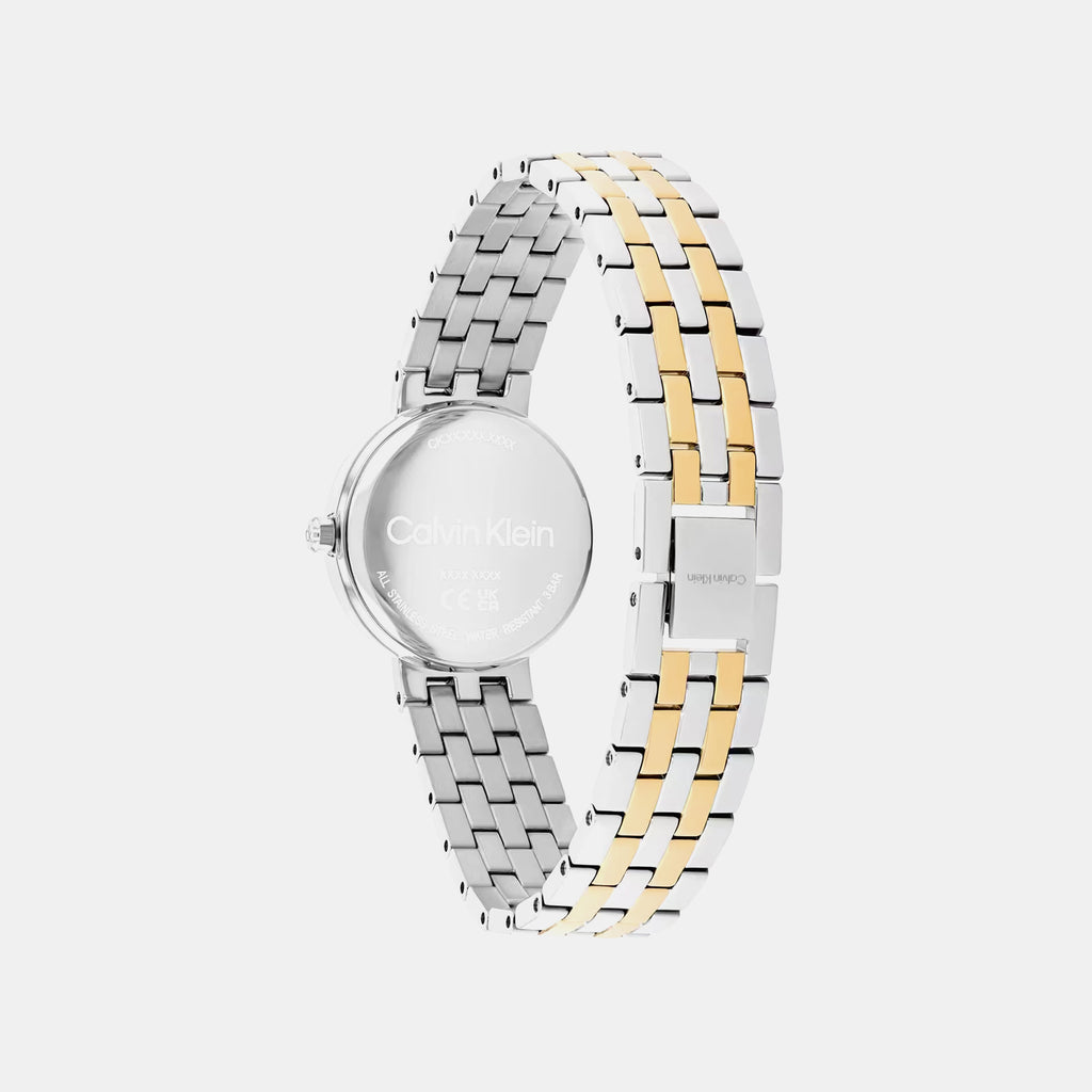 Women Quartz Green Dial Analog Stainless Steel Watch 25100188