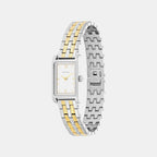 Ck Light Women Quartz White Dial Analog Stainless Steel Watch 25100199