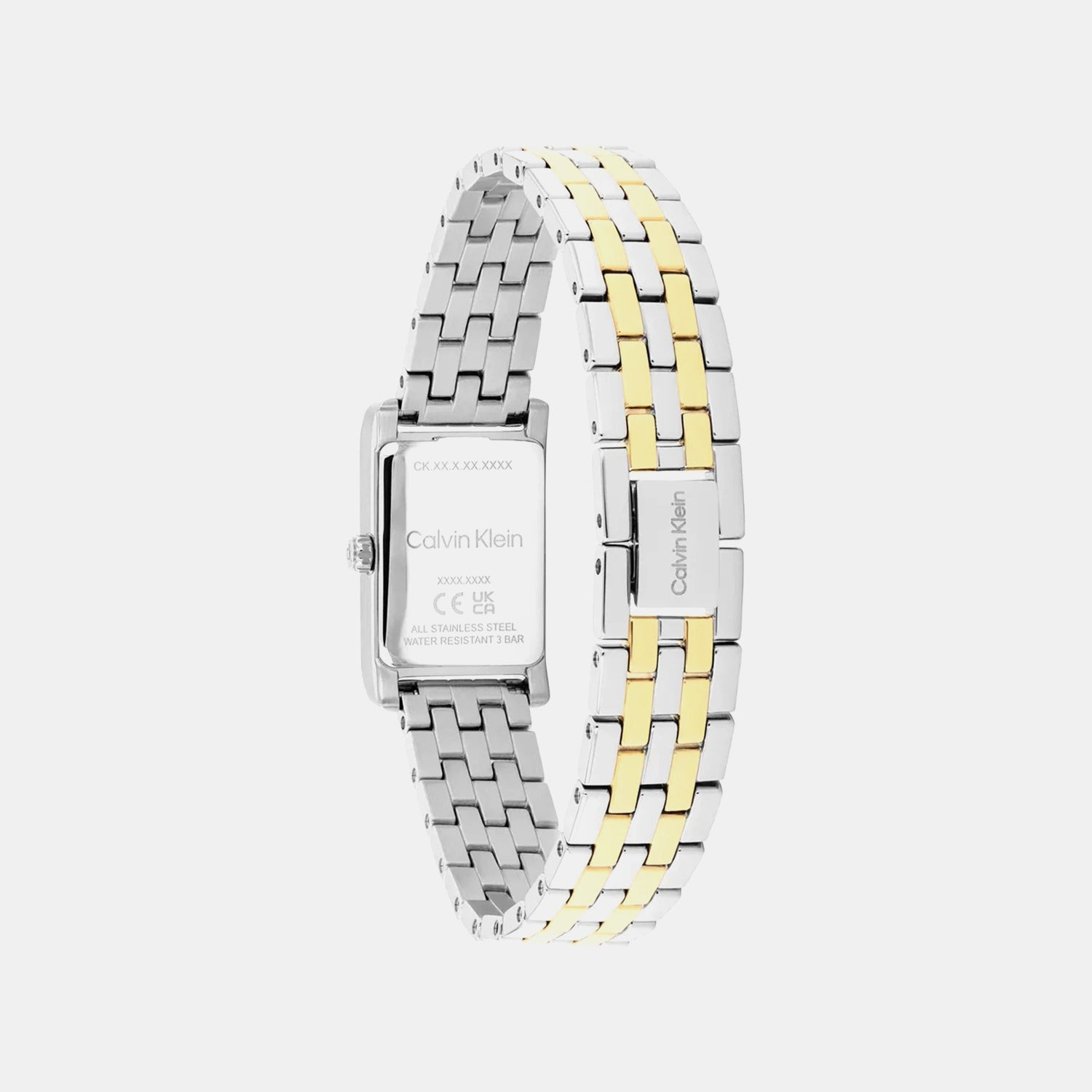 Ck Light Women Quartz White Dial Analog Stainless Steel Watch 25100199
