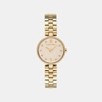 Gleam Women Quartz Gold Dial Analog Stainless Steel Watch 25100225