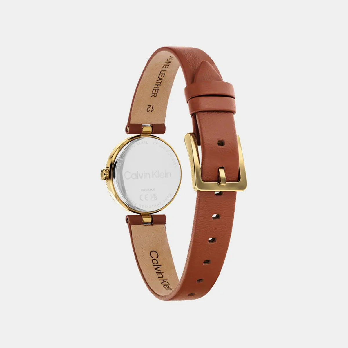 Gleam Women Quartz White Dial Analog Leather Watch 25100231