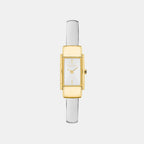 Women Quartz Grey Dial Analog Stainless Steel Watch 25100238