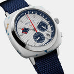 Briston Men Quartz White Dial Analog Nato Watch 251542.SP.W.2-4