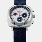 Briston Men Quartz White Dial Analog Nato Watch 251542.SP.W.2-2