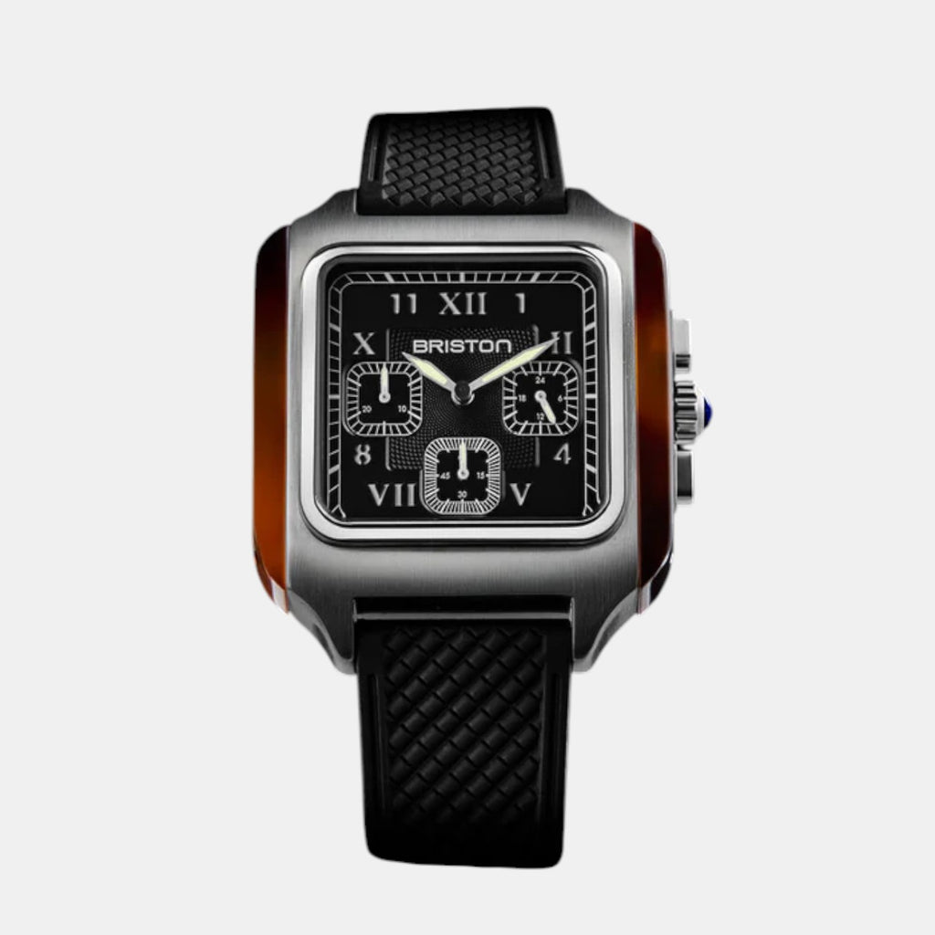 Briston Men Quartz Black Dial Analog Rubber Watch 251838.SA.T.1.FB-3